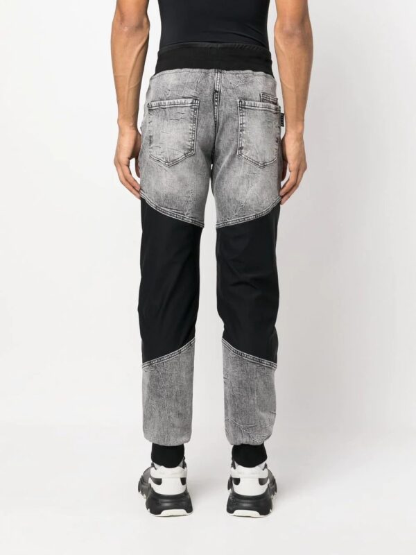 Philipp Plein  logo-patch track pants - Image 4