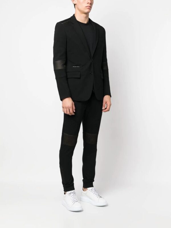 Philipp Plein  logo-patch track pants - Image 3