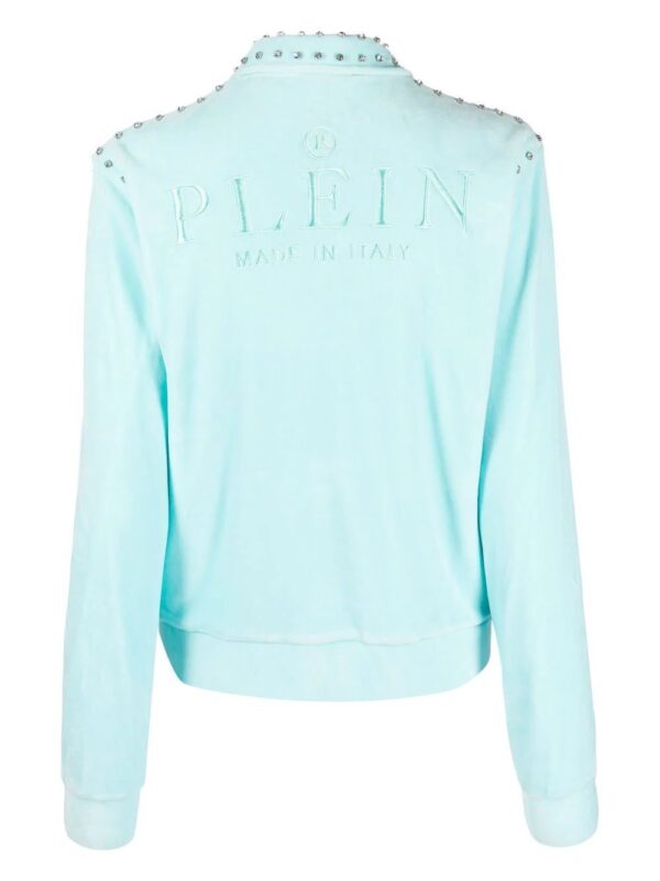 Philipp Plein  diamanté-embellished tracksuit set - Image 2