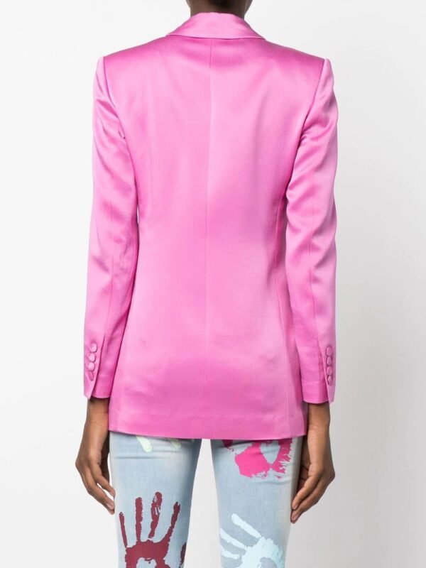 Philipp Plein  double-breasted satin blazer - Image 4