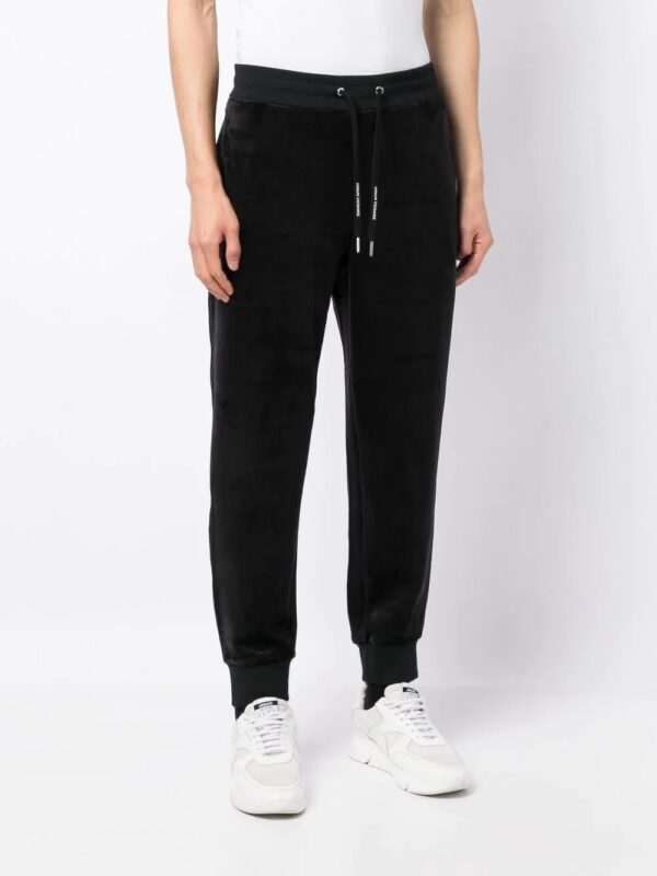 Armani Exchange  velvet track pants - Image 3