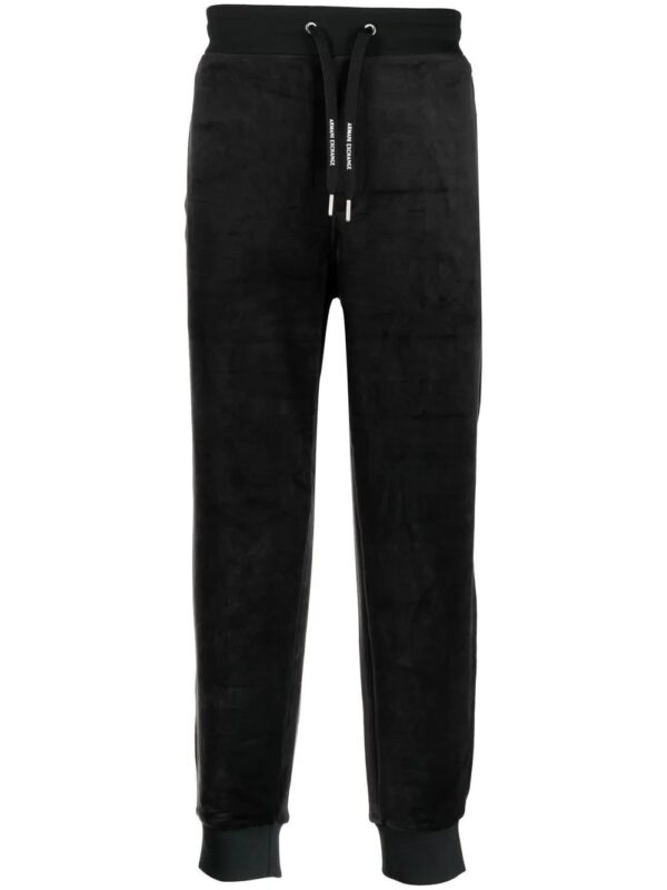 Armani Exchange  velvet track pants