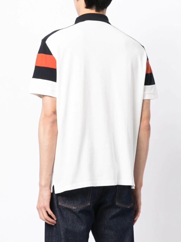 Armani Exchange chest logo-print polo shirt - Image 4