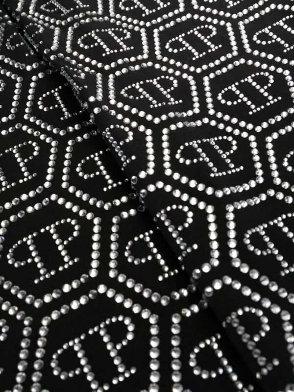 Philipp Plein sequin-embellished monogram mini dress - Image 6