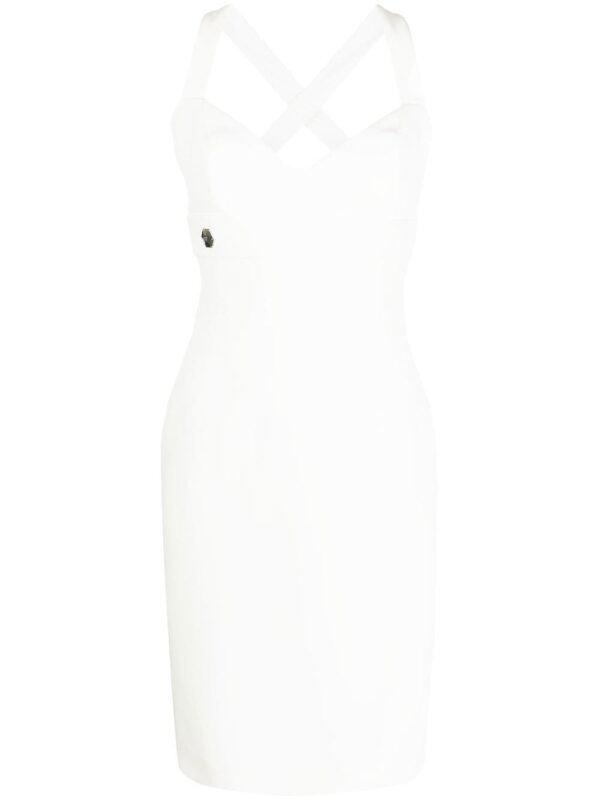 Philipp Plein silk mini dress