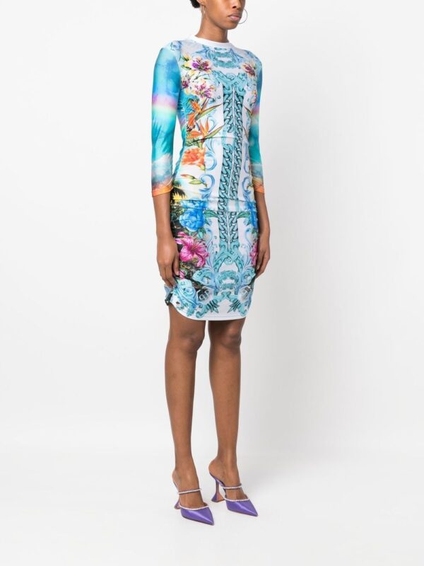 Philipp Plein Hawaii-print mini dress - Image 3