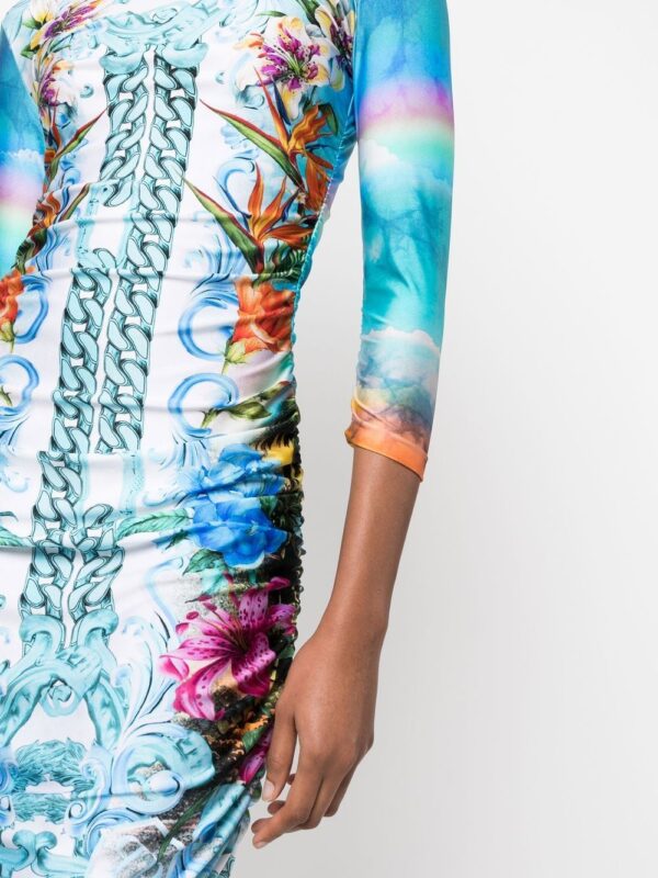 Philipp Plein Hawaii-print mini dress - Image 2