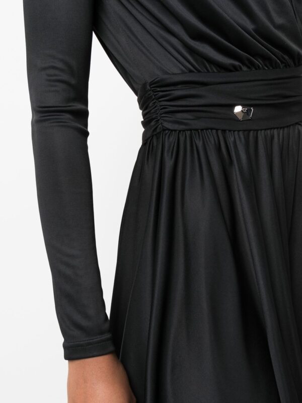 Philipp Plein pleated one-shoulder dress - Image 2