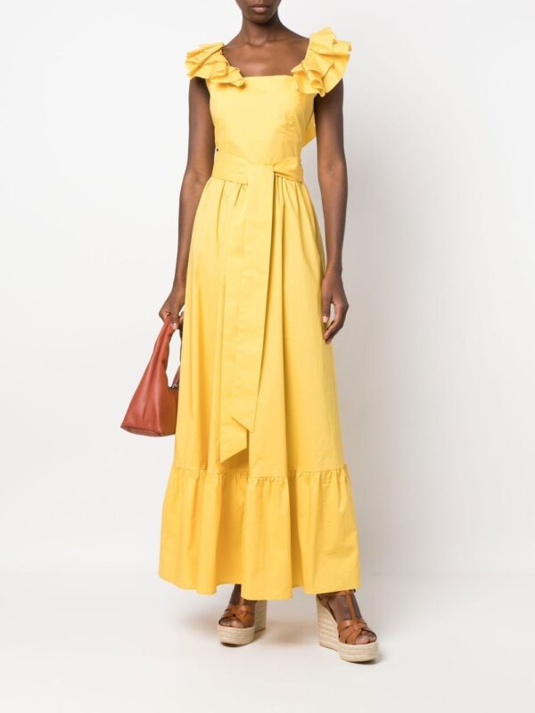 Philipp Plein ruffle-detail cotton dress - Image 2