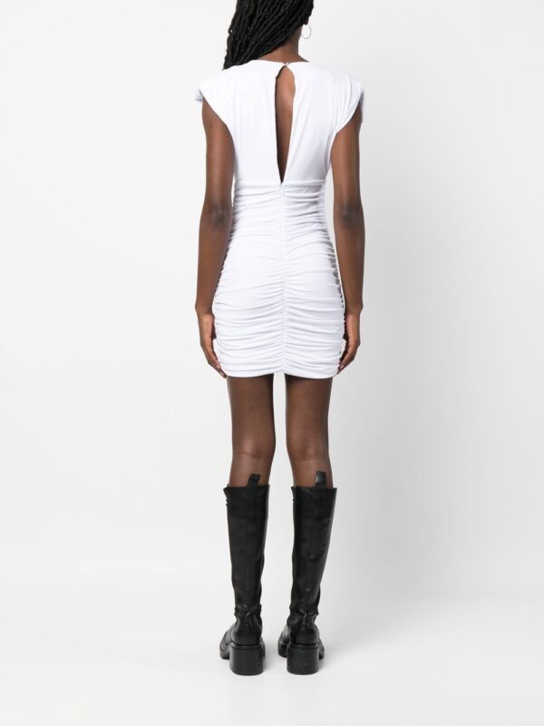 Philipp Plein Wrinkles sleeveless mini dress - Image 4