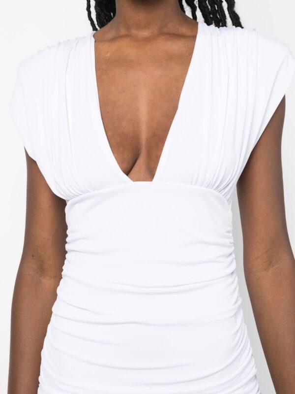 Philipp Plein Wrinkles sleeveless mini dress - Image 5