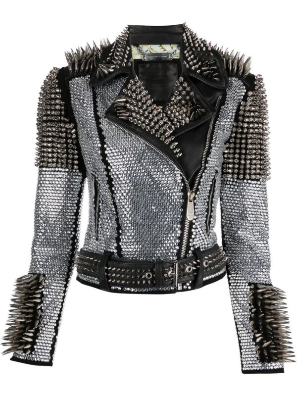 Philipp Plein  crystal studded jacket