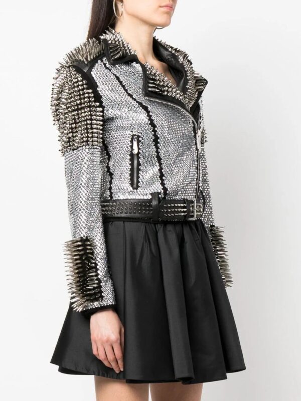 Philipp Plein  crystal studded jacket - Image 3