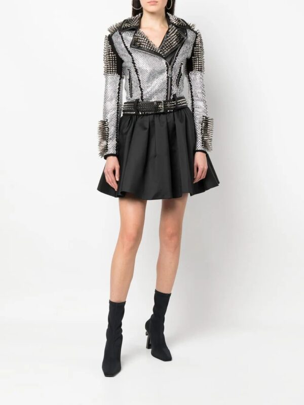 Philipp Plein  crystal studded jacket - Image 2
