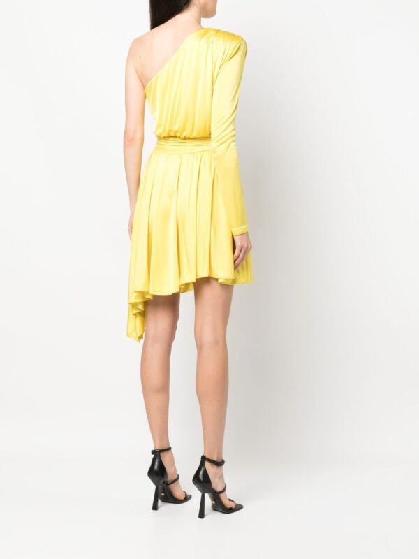Philipp Plein pleated one-shoulder dress - Image 2