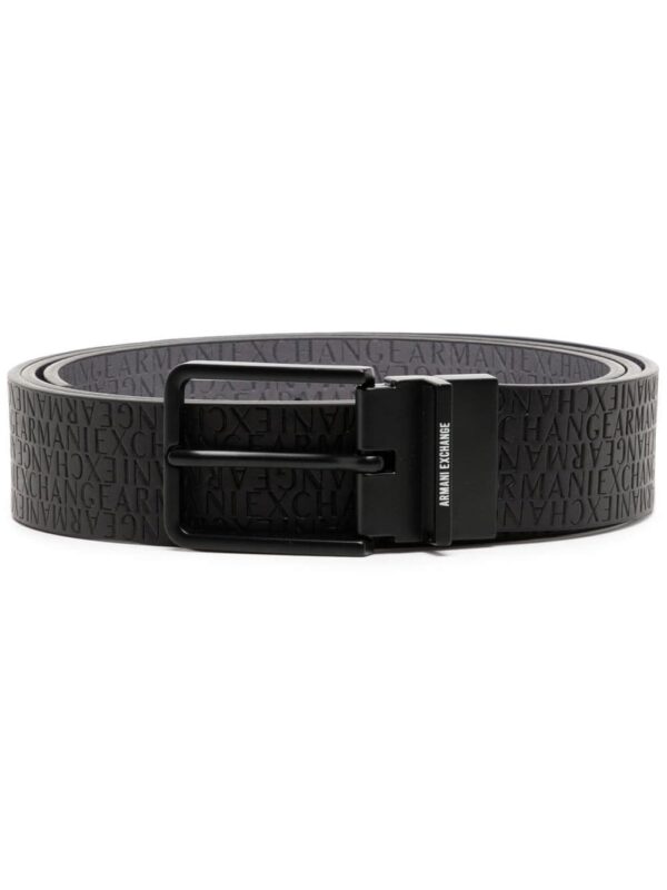 Louis Vuitton debossed-logo buckled belt