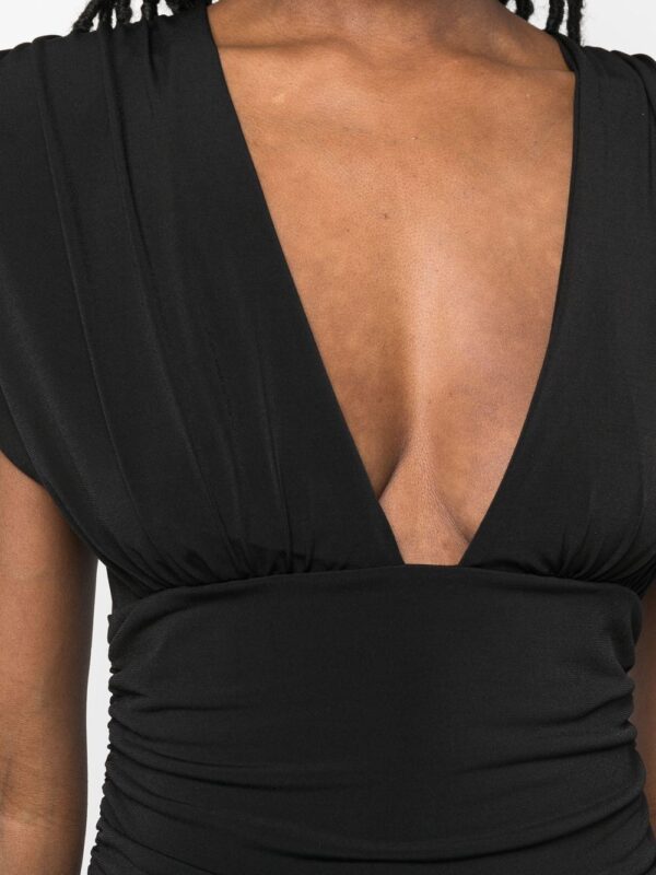 Philipp Plein Wrinkles ruffle-detail mini dress - Image 5
