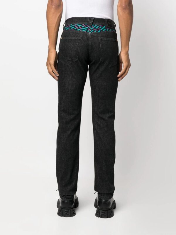 Versace  La Greca straight-leg jeans - Image 4
