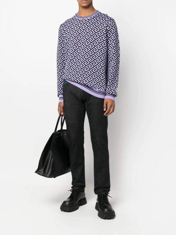 Versace  La Greca straight-leg jeans - Image 2