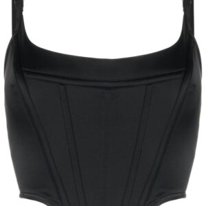 Versace  Medusa detail corset top