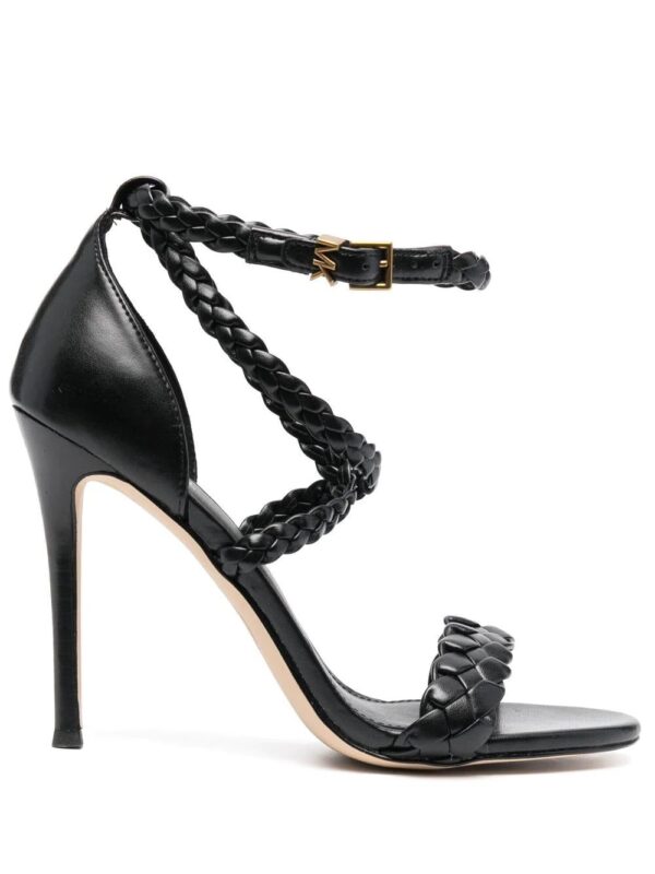 Michael Michael Kors  Astrid-Braided faux-leather sandals