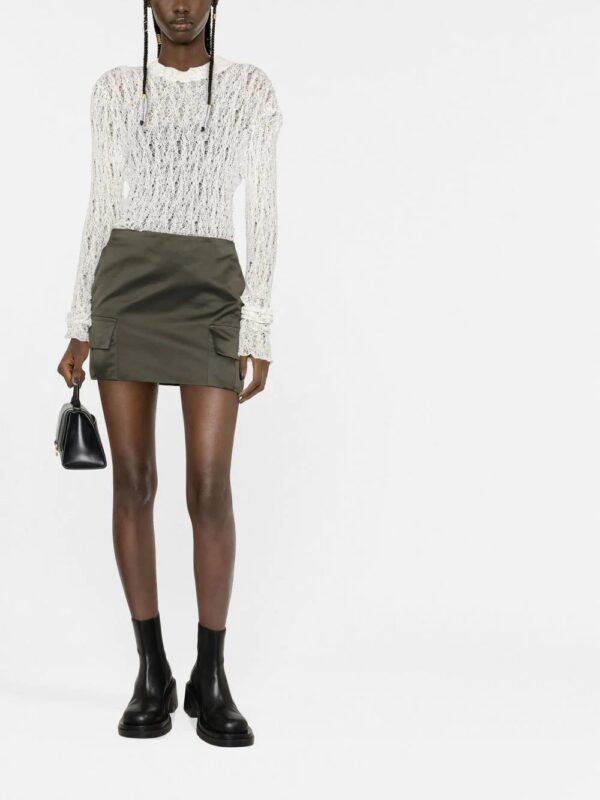 Balmain  open-knit round-neck jumper - Image 2