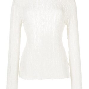 Balmain  open-knit round-neck jumper