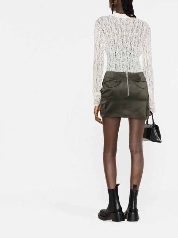 Balmain  open-knit round-neck jumper - Image 4