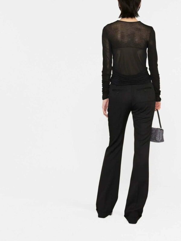 Balmain  draped-panel detail top - Image 3