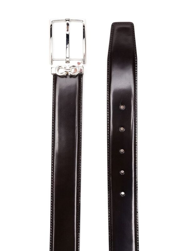 Ferragamo Gancini plaque-detail belt - Image 2