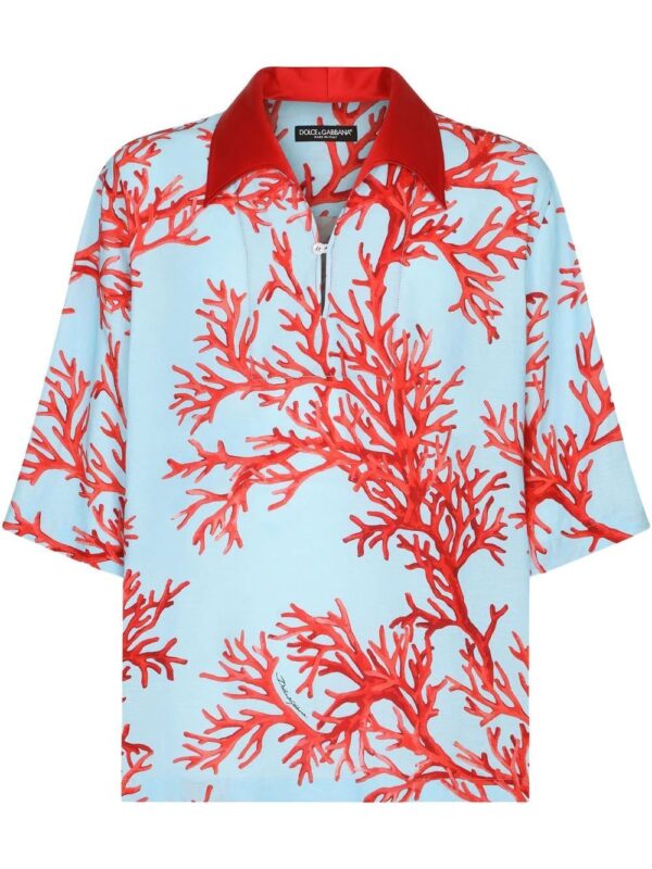 Dolce & Gabbana  Corallo graphic-print pullover shirt