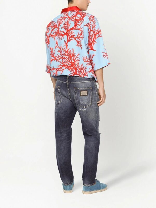 Dolce & Gabbana  Corallo graphic-print pullover shirt - Image 4