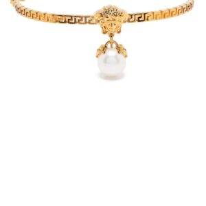 Versace  pearl-detail choker necklace