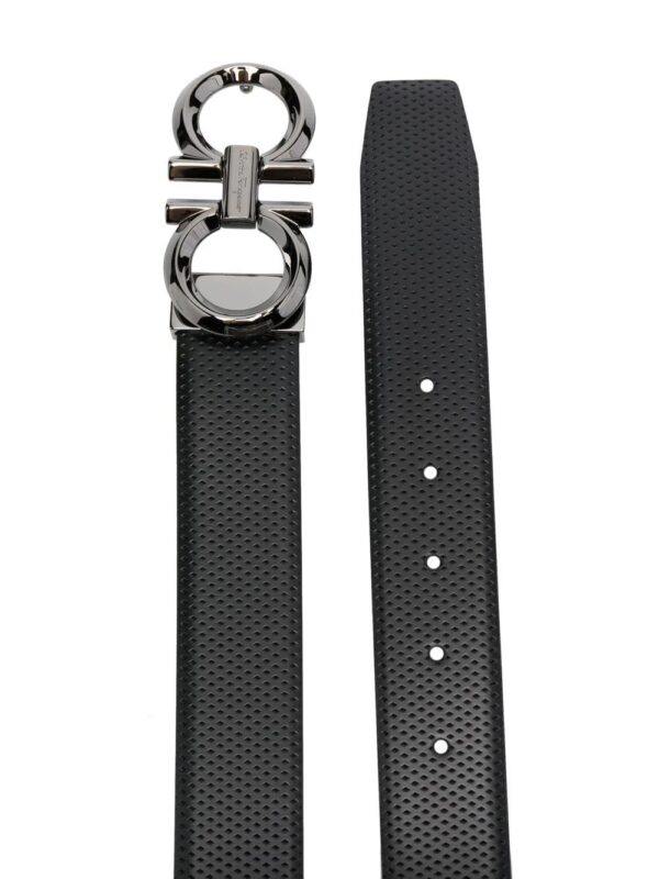 Ferragamo  logo-buckle leather belt - Image 2