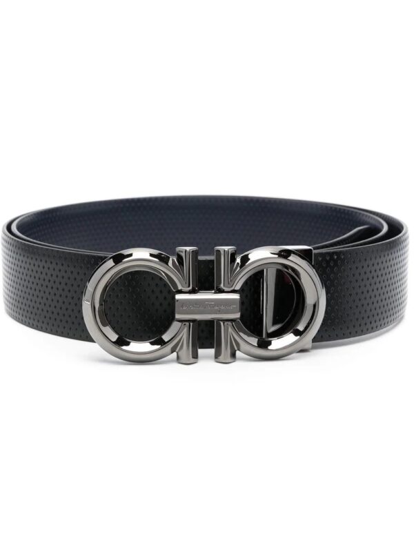 Ferragamo  logo-buckle leather belt