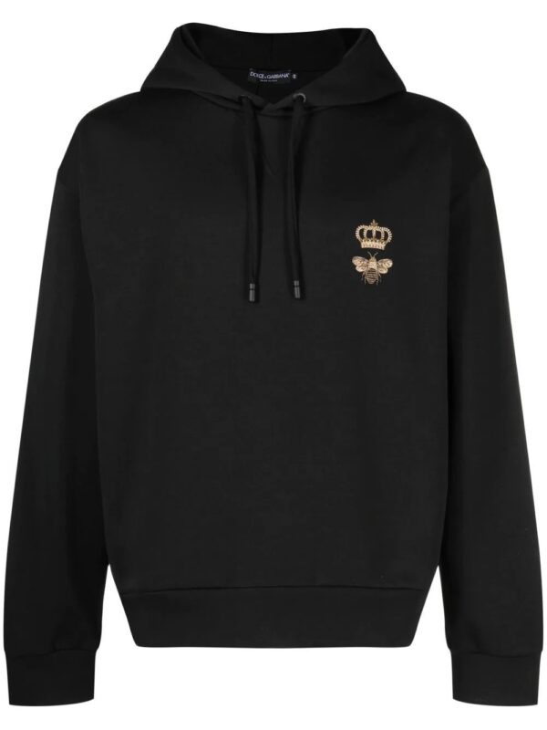 Dolce & Gabbana  embroidered-logo pullover hoodie