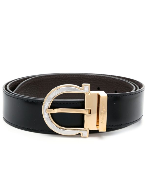 Ferragamo buckled leather belt