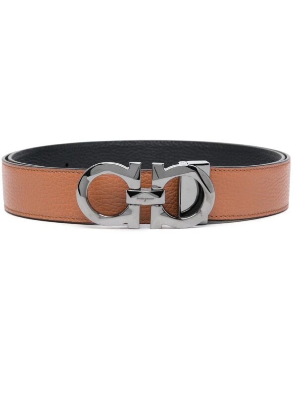 Ferragamo  reversible leather Gancini belt