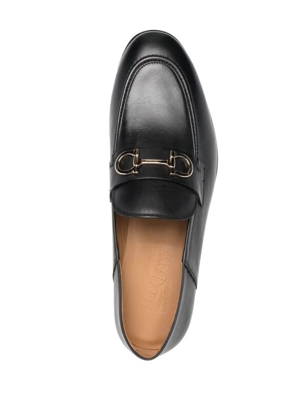 Ferragamo  Gancini-buckle leather loafers - Image 4