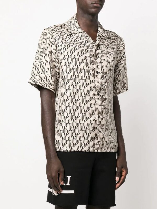 Amiri silk graphic-print shirt - Image 3