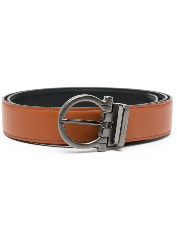 Ferragamo Gancini-buckle adjustable belt