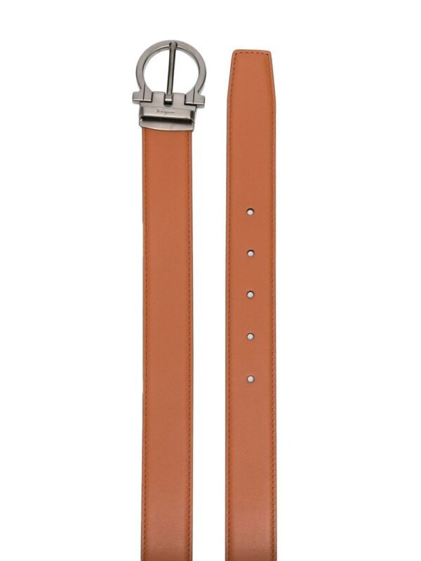 Ferragamo Gancini-buckle adjustable belt - Image 2