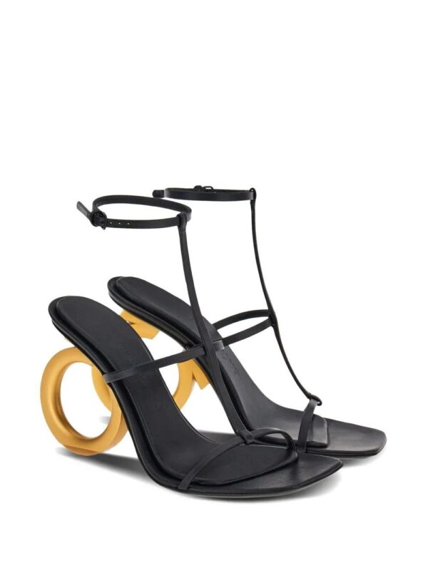 Ferragamo  Elina 105mm nappa leather sandals - Image 2