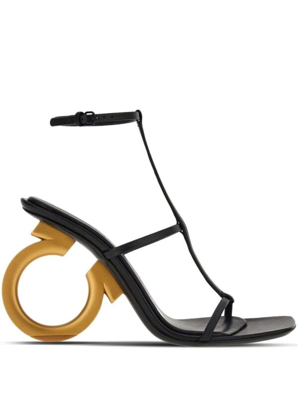 Ferragamo  Elina 105mm nappa leather sandals