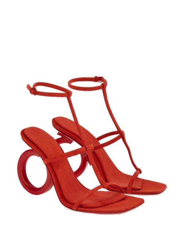 Ferragamo  Elina 105mm suede sandals - Image 2