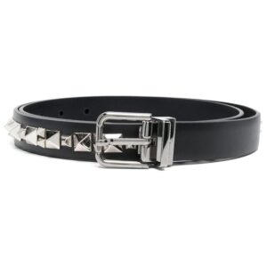 Dolce & gabbana  rockstud leather belt