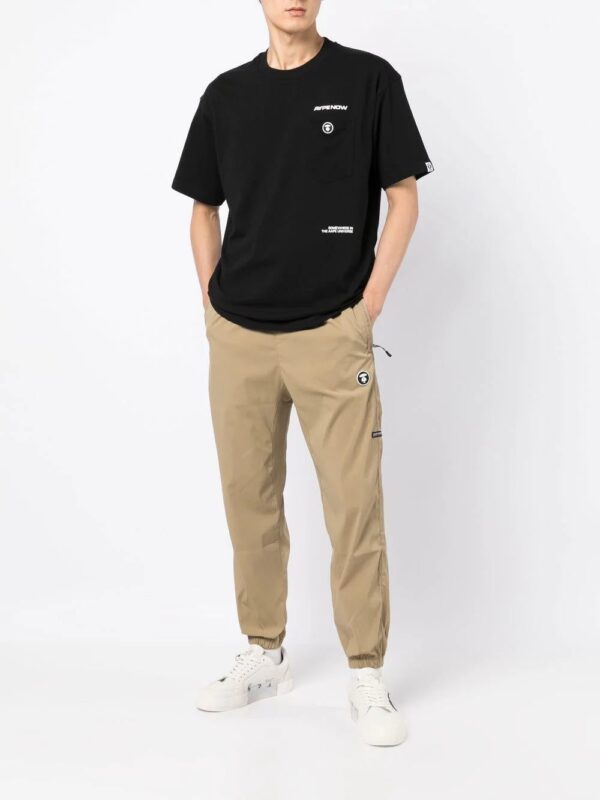AAPE BY *A BATHING APE®  logo-print track pants - Image 2