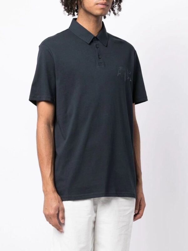 Armani Exchange  logo-print short-sleeve polo shirt - Image 3