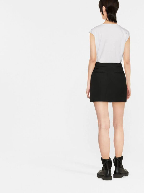 Balmain  button-detail logo-print tank top - Image 3
