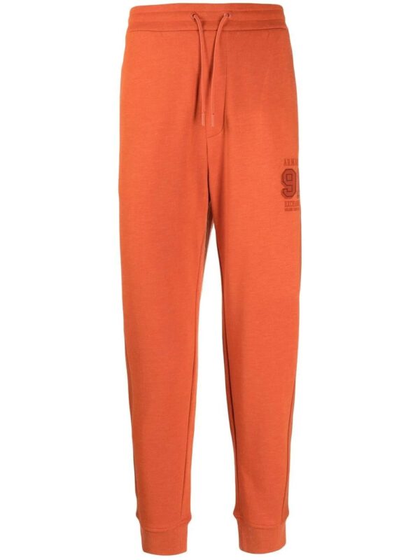 Armani Exchange  logo-embroidered track pants